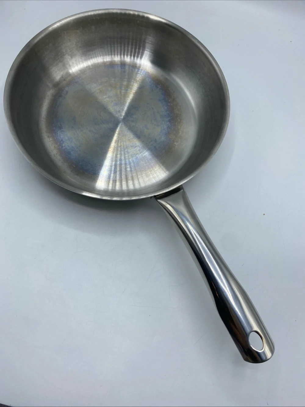 Sunhouse 11” Tri-Ply Stainless Steel Frying Pan Induction No Coatings Skillet